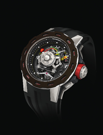 Richard Mille New RM 036-01 Competition G-Sensor System Sebastien Loeb Titanium and TZP Brown Ceramic watches